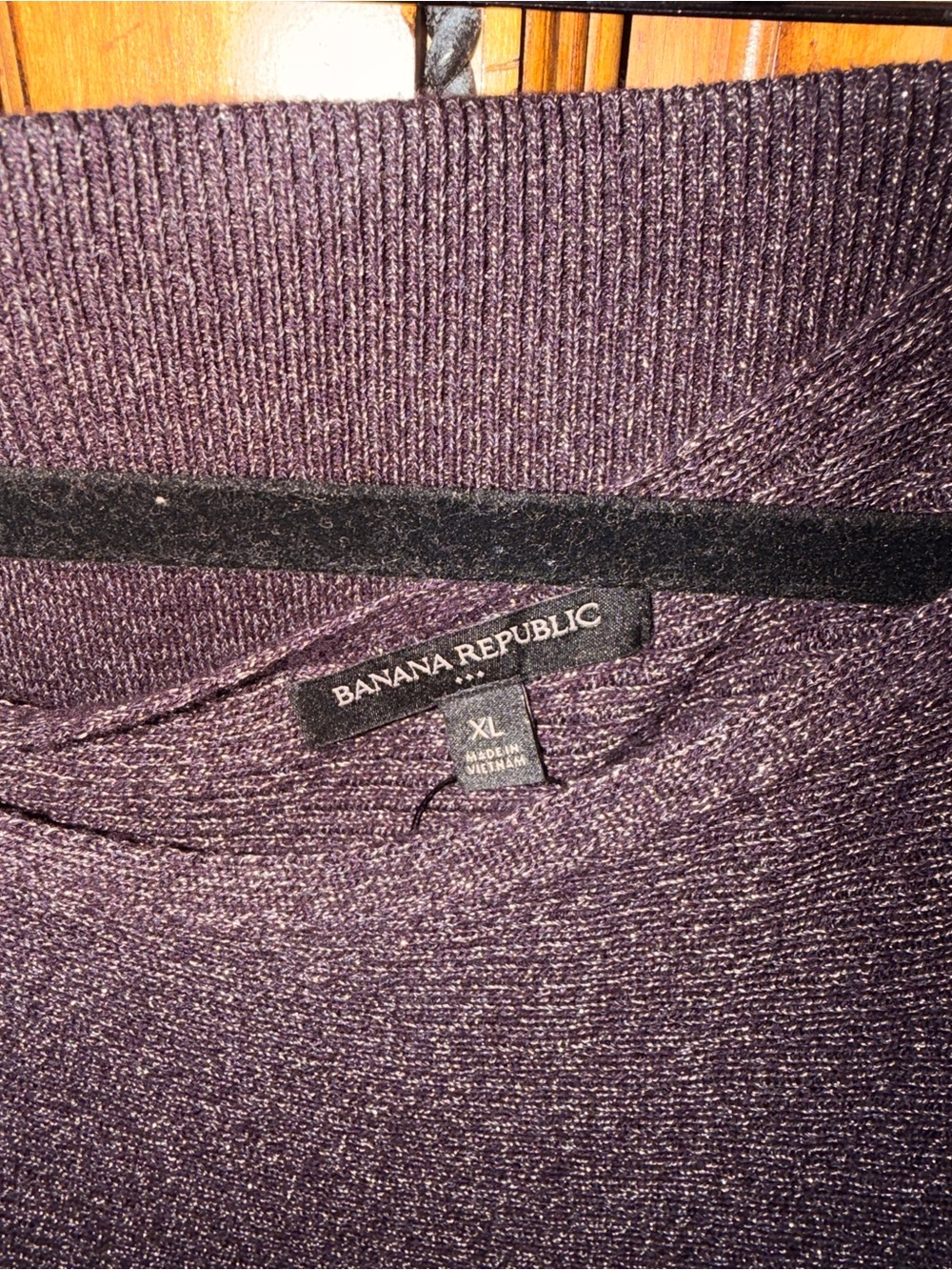 Banana Republic Factory Plum Crew Neck Sweater